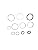 Tilt Cylinder Seal Kit for Toyota 7FGU25 Forklift