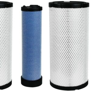 Aulday Air Filters 2-Pack Compatible with John Deere, Cat & More
