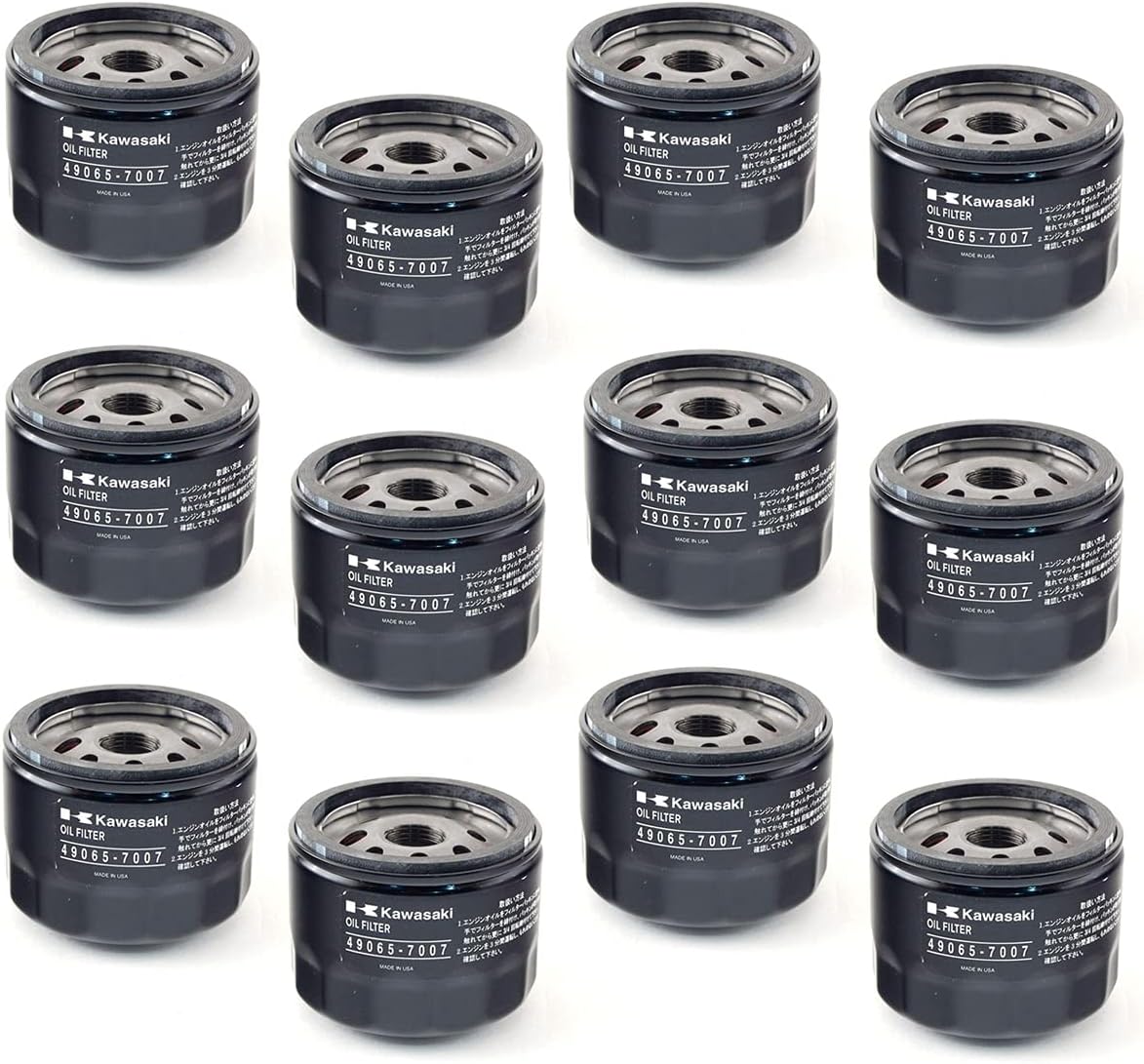 12-Pack Kawasaki Oil Filter OEM 49065-0721