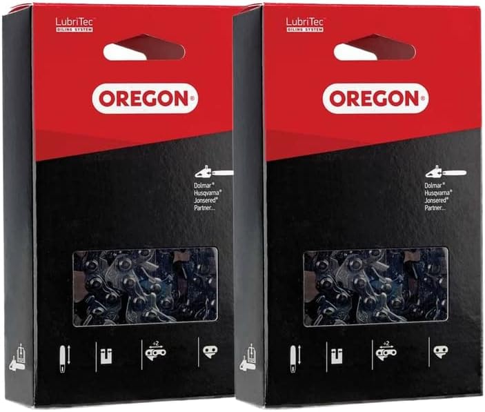 2PK Oregon Replacement Chainsaw Chain 44 DL 12"