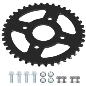 YOXUFA 40T Mini Bike Sprocket 40mm Bore for 420 Chain