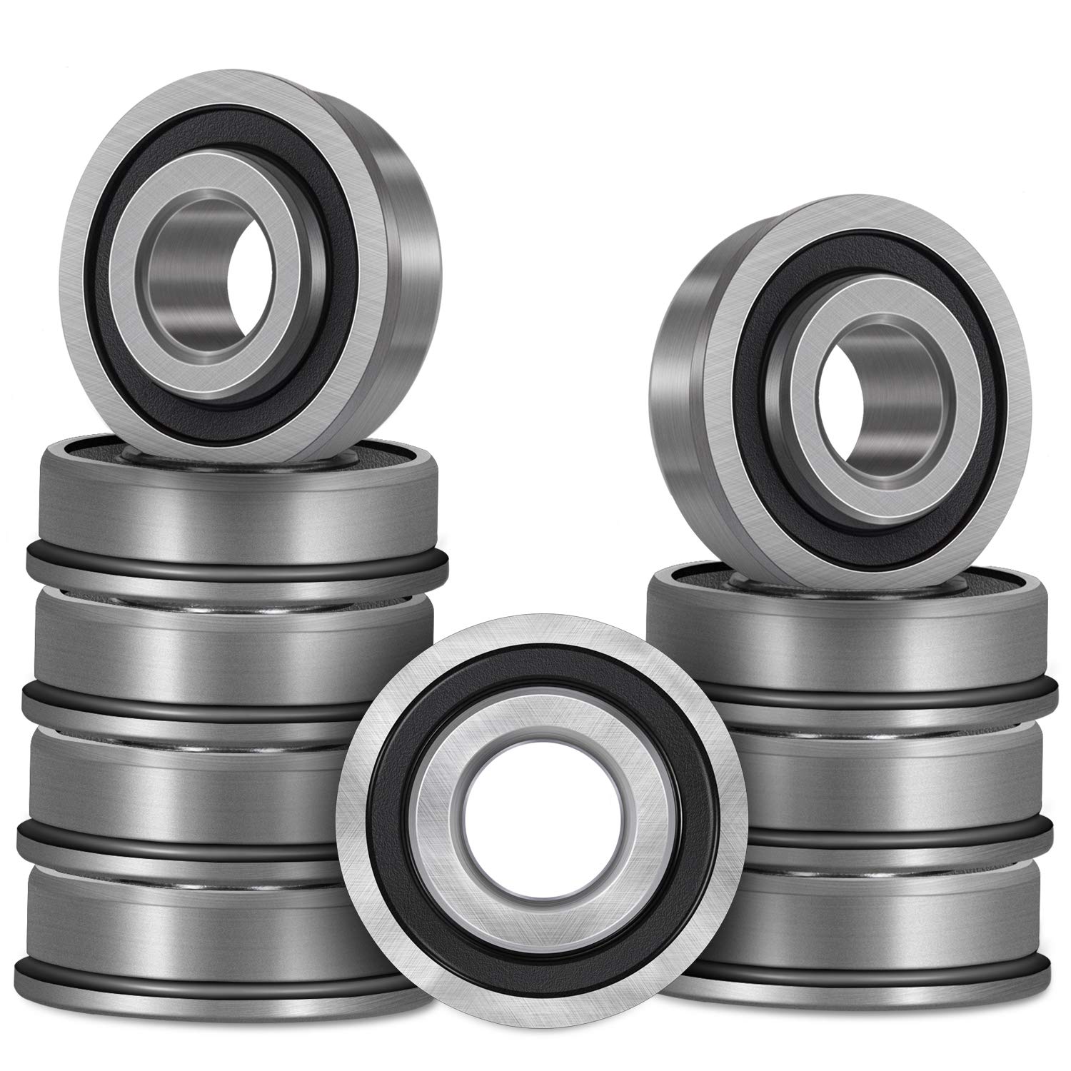 Bonbo 10pc Ball Bearings 1/2" x 1-3/8" - Lawn Mower Replacement
