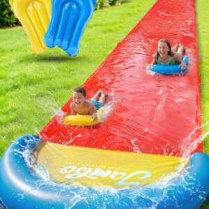 JAMBO 40ft Mega Water Slide with 2 Boards & Splash Pad