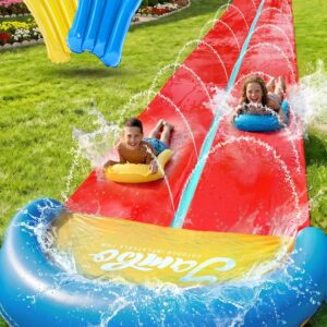 JAMBO 40ft Water Slide + 2 Boards & Splash Mat