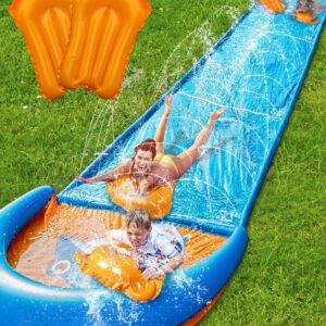 32FT Inflatable Water Slide w/ Sprinkler for Backyard Fun
