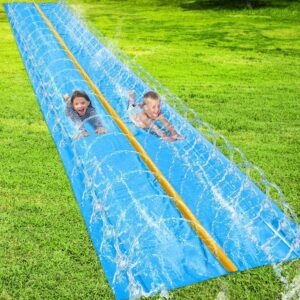 stargo Dual-Lane Slip & Slide, 18x5 ft Water Slide