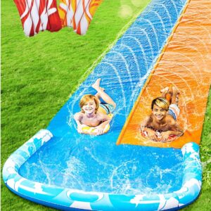 JOYIN 22.5ft Water Slide & 2 Boards – Backyard Summer Fun