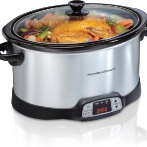 Hamilton Beach 8 Qt Slow Cooker with Timer