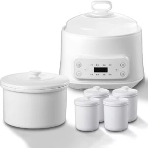 3L Electric Stew Pot with 4 Small Pots, 300W