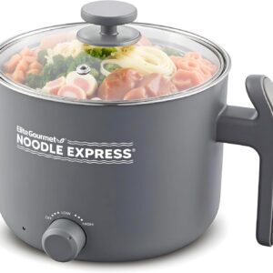 Elite Gourmet Noodle Express Hot Pot, 1.25 Qt