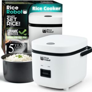 EMSON Rice Robot Personal Rice Cooker, PFAS-Free, 1 Qt