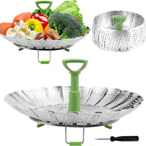 Stainless Steel Expandable Steamer Basket for Pots
