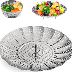 Zocy Stainless Steel Adjustable Steamer Basket