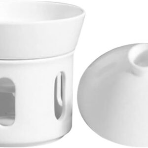 Japanese Ceramic Stew Pot with Lid - Durable Soup Bowl