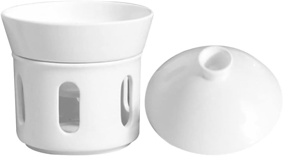 Japanese Ceramic Stew Pot with Lid - Durable Soup Bowl