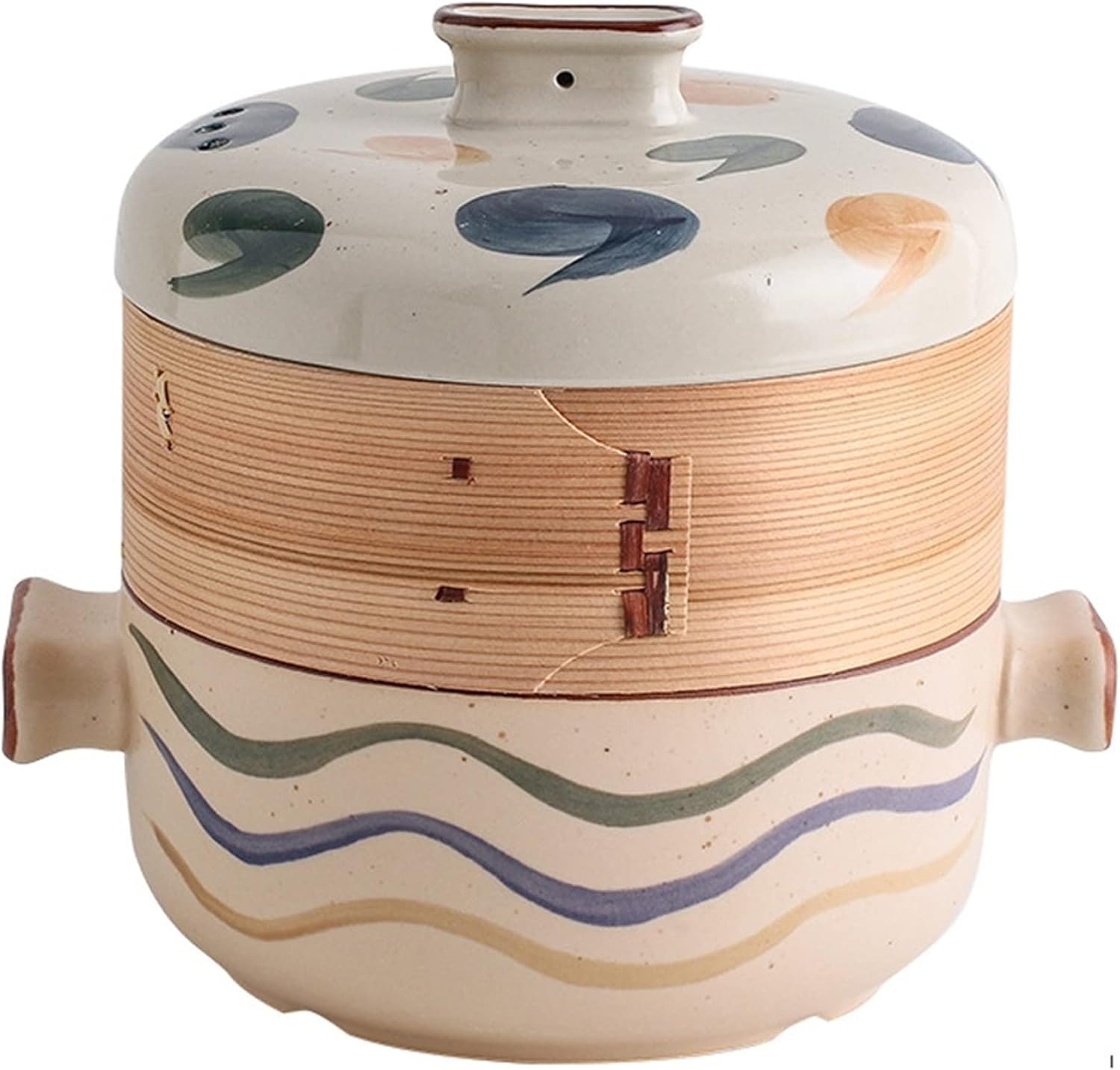 FORVOLWCO Japanese Clay Pot (4L) - Ceramic Stew Pot