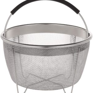 Aozita 3 Qt Stainless Steel Steamer Basket for Instant Pot