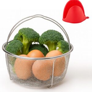 Stainless Steel Steamer Basket for Instant Pot (6/8qt)