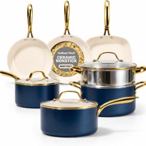 Gotham Steel 12-Pc Nonstick Ceramic Cookware Set