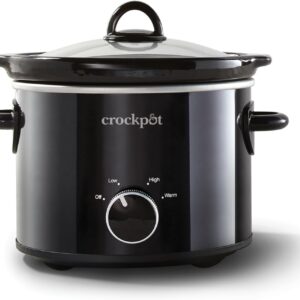 Crock-Pot 2 Qt Manual Slow Cooker, Black