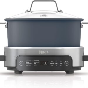 Ninja 8-in-1 Cooker Pro, 6.5 Qt, Midnight Blue