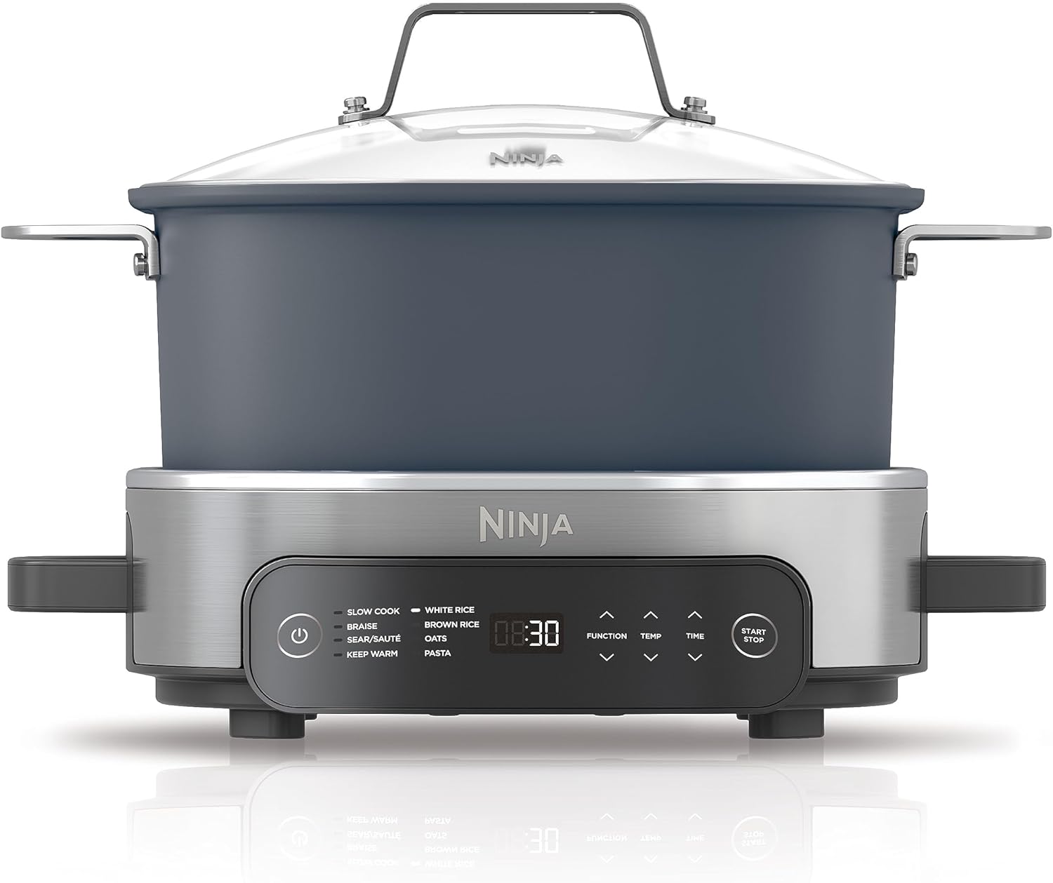 Ninja 8-in-1 Cooker Pro, 6.5 Qt, Midnight Blue