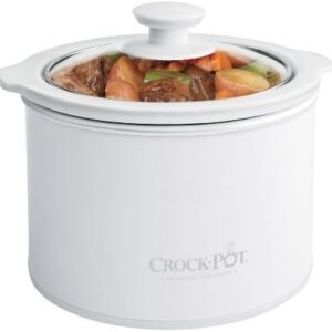 Crock-Pot 1.5 Qt White Manual Slow Cooker | Exclusive