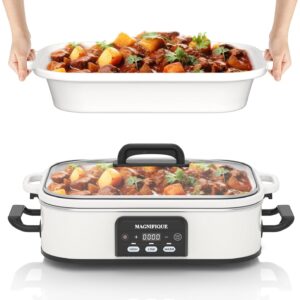 4 Qt Slow Cooker w/ Ceramic Dish - INDY VAC