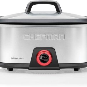 Chefman 6Qt Slow Cooker with Removable Insert