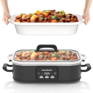 4 Qt Slow Cooker w/ Ceramic Baking Dish - INDY VAC