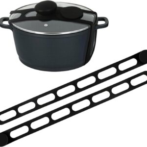 FAILUN Silicone Lid Latches for Pots - 2PCS Universal Strap
