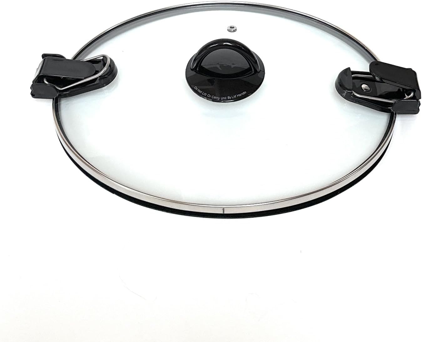 7Qt Crock-Pot Replacement Glass Lid - Black Trim