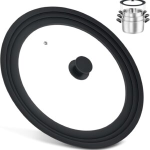 15" Universal Silicone Lid - Fits Pots, Pans & Skillets