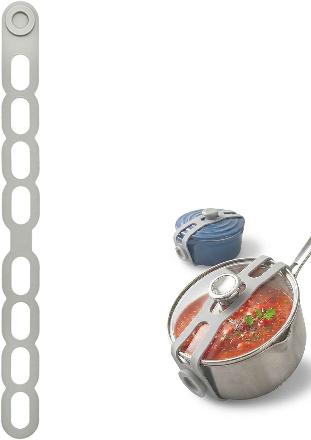 21.5in Silicone Straps - Lid Holders & Multi-Use Ties