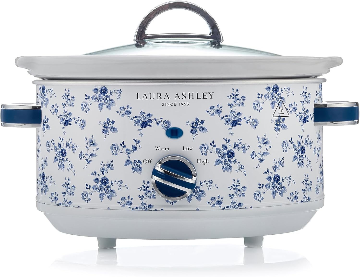 Laura Ashley 3.7 Qt Slow Cooker - Energy Efficient & Dishwasher Safe