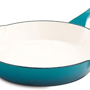 Crock Pot Artisan 10" Enameled Cast Iron Skillet - Teal