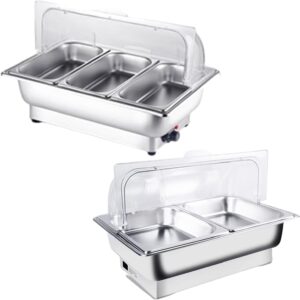 Adjustable Electric Hot Pot 35-85°C Stainless Steel Server