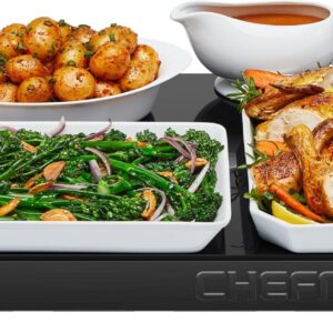 Chefman 21" Warming Tray w/ Temp Control – Buffet Hot Plate