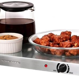 OVENTE Electric Warming Tray, 200W, Stainless Steel