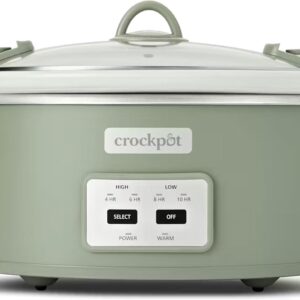 Crock-Pot 6qt Slow Cooker, Moonshine Green