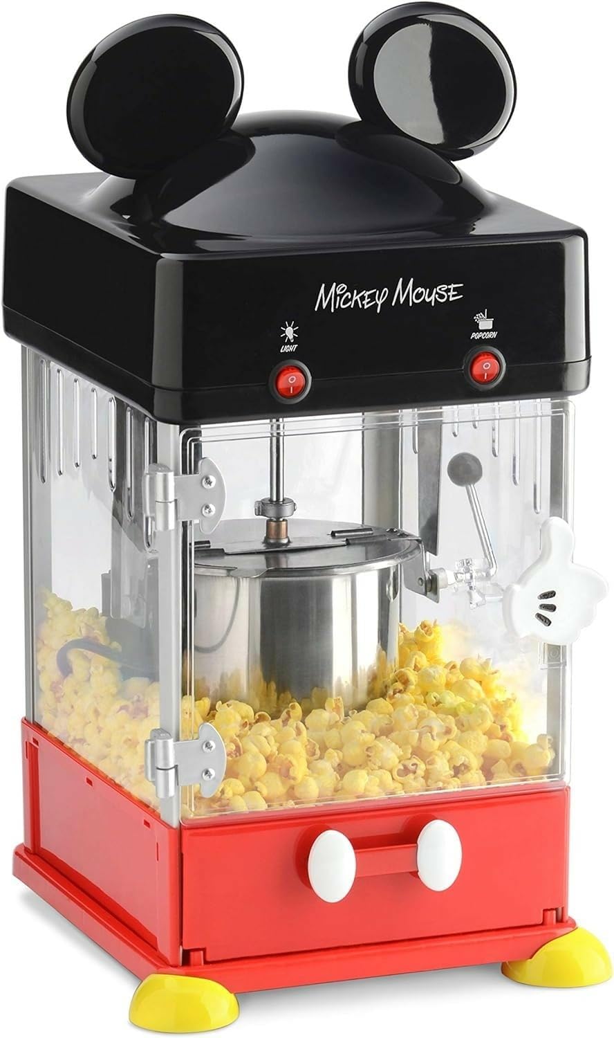 Mickey Mouse Kettle Popcorn Maker - Disney Appliance