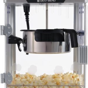 West Bend Stir Crazy Popcorn Maker, 4 Qt, Black