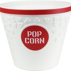 Hutzler Popcorn Bucket, Red Large