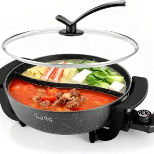 Food Party 6L Hot Pot with Divider, 1200W