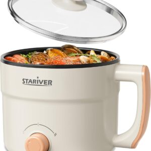 Stariver 1.5L Electric Hot Pot - Mini Cooker