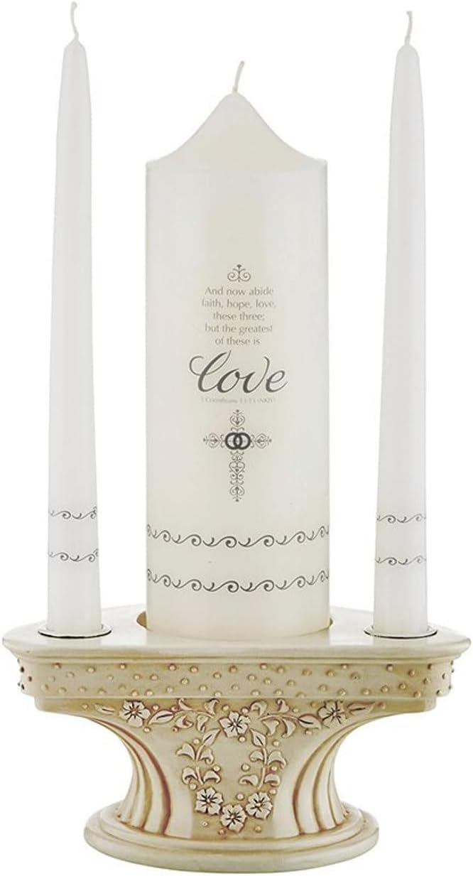 Trinity Church Supply Faith Hope Love Wedding Unity Candles