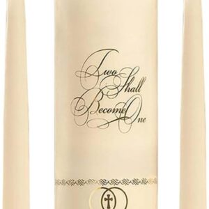 Trinity Church Supply Unity Wedding Candle Set, 2 Pack