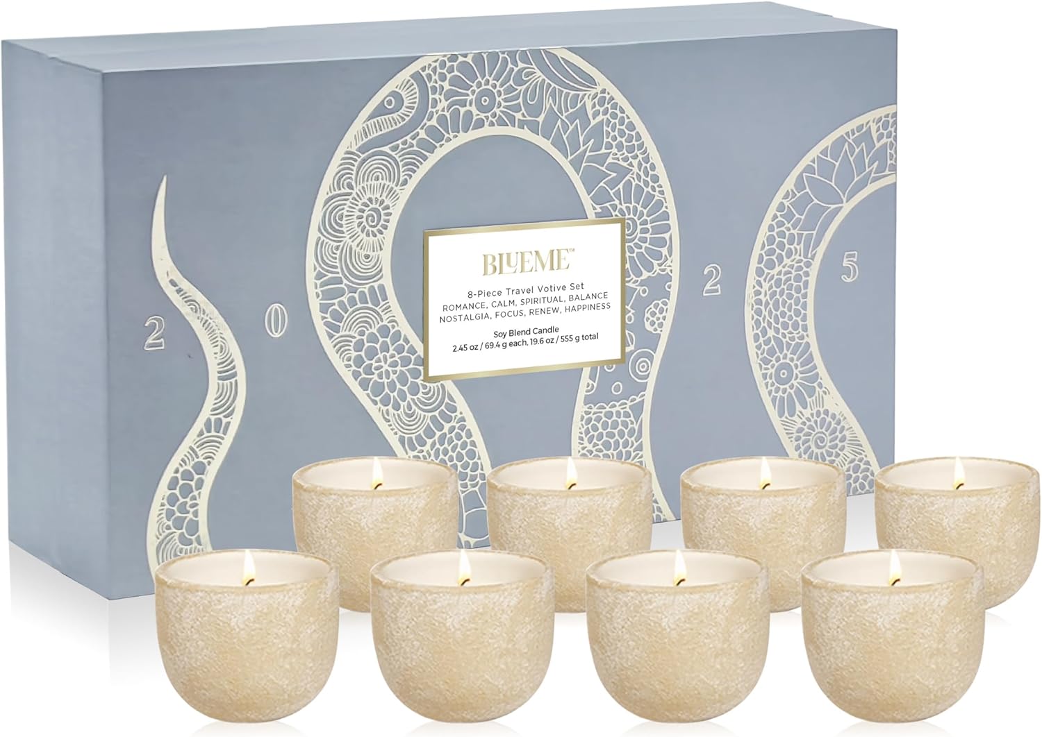 Blueme Lunar New Year Candles 2025 | 8pk Votives