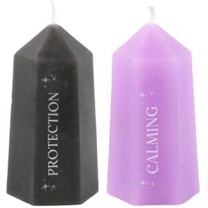Something Different Crystal Candles 16-Pack, Multicolored