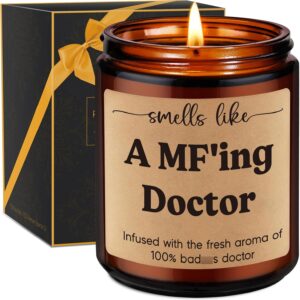Miracu Funny Doctor Candle - Lavender Scented Gift